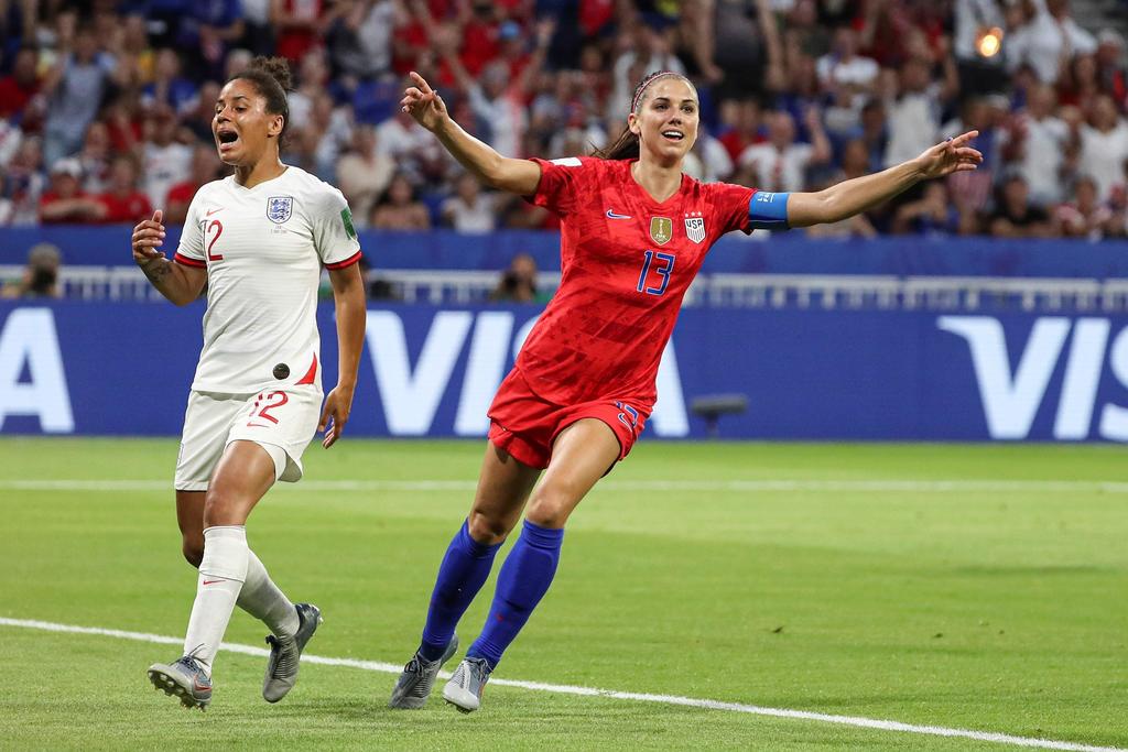 EUA se impone a Inglaterra y avanza a la final de Mundial Femenil