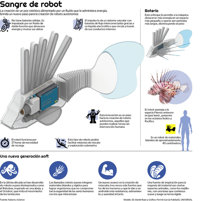 Robots con sangre, piel y músculos