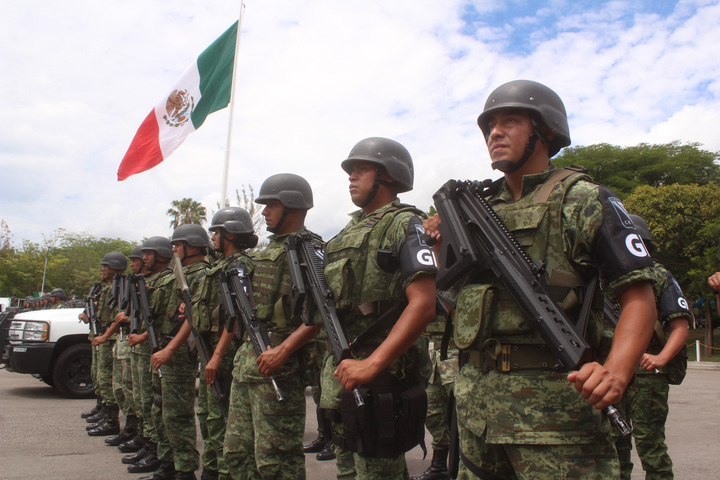 Confirman el arribo de Guardia Nacional