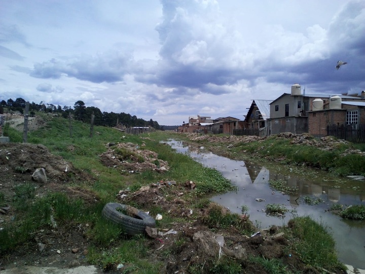 60 familias están en riesgo de inundación