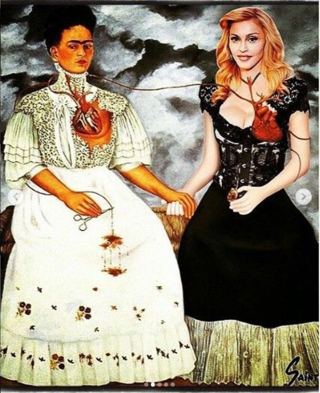 Madonna, una ferviente fan de Frida Khalo