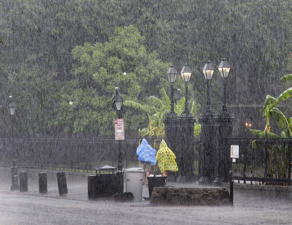 Tormenta 'Barry' castiga a Luisiana y Mississippi con fuertes lluvias
