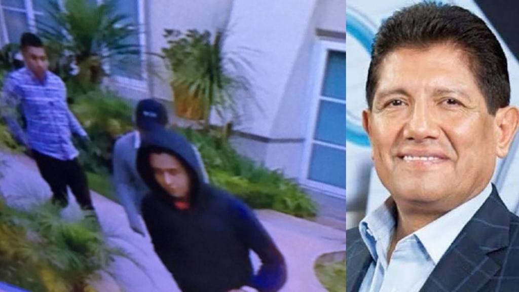 Juan Osorio exhibe a los supuestos asaltantes que lo golpearon