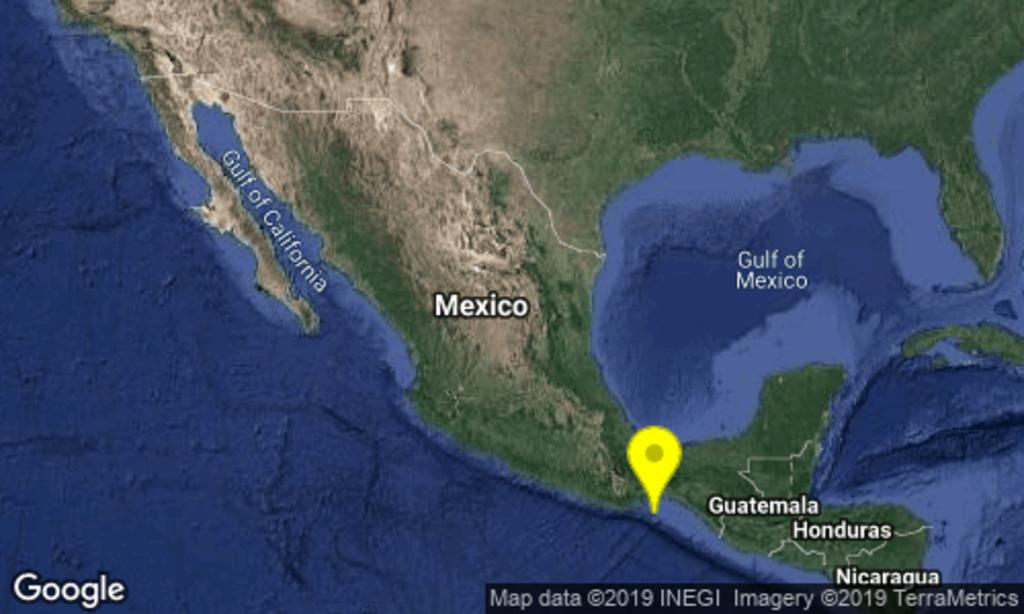 Registran sismo de magnitud 5.2 en Oaxaca
