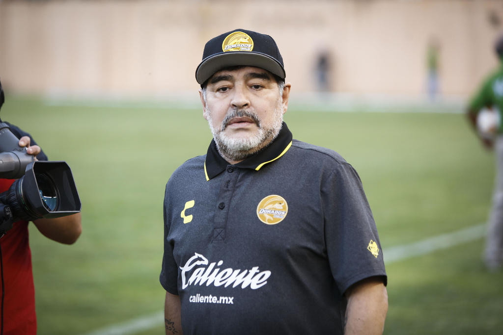 Maradona espera se haga justicia por asesinato de jugador de Dorados