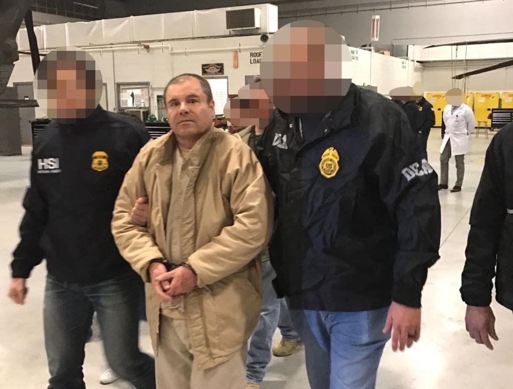 Sacan a 'El Chapo' de su prisión en NY; se desconoce su paradero