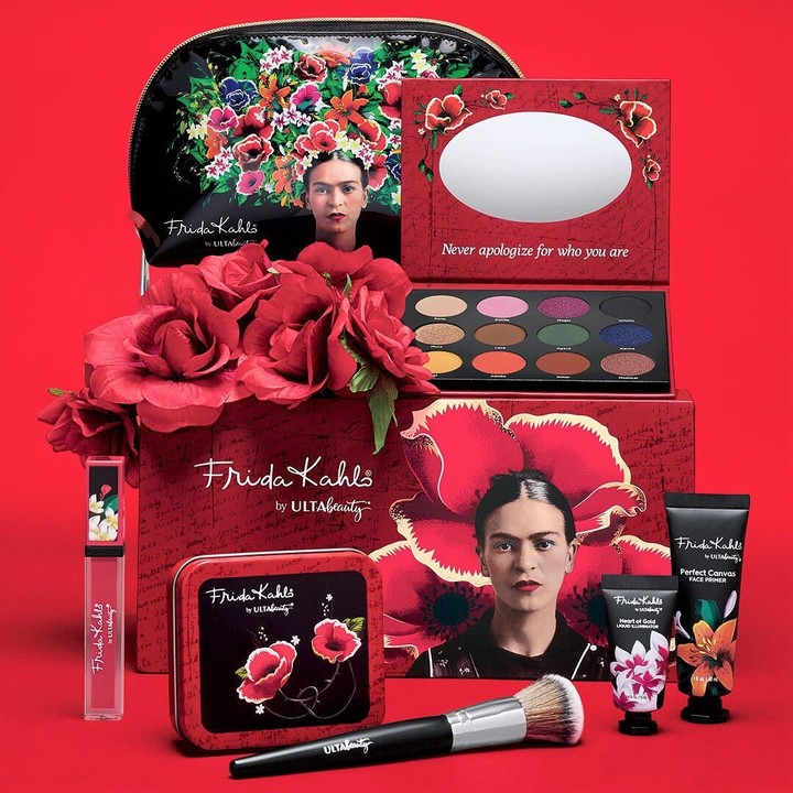 Lanzan línea de maquillaje inspirada en Frida Kahlo