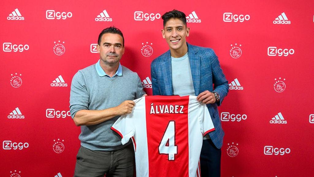 Edson Álvarez portará el número 4 con el Ajax