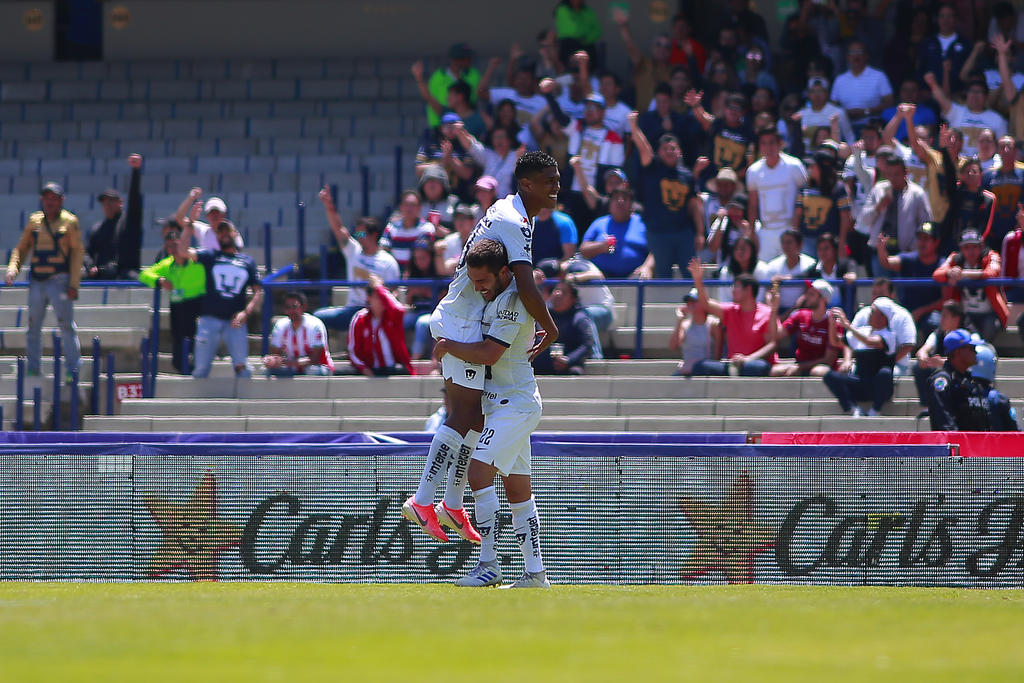 Pumas vence 2-0 al Necaxa en Torneo Apertura