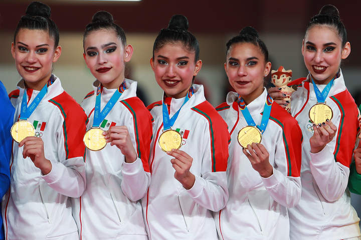 Histórico oro para México en gimnasia rítmica