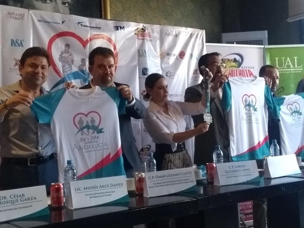 Anuncian carrera atlética de Hospital Andalucía