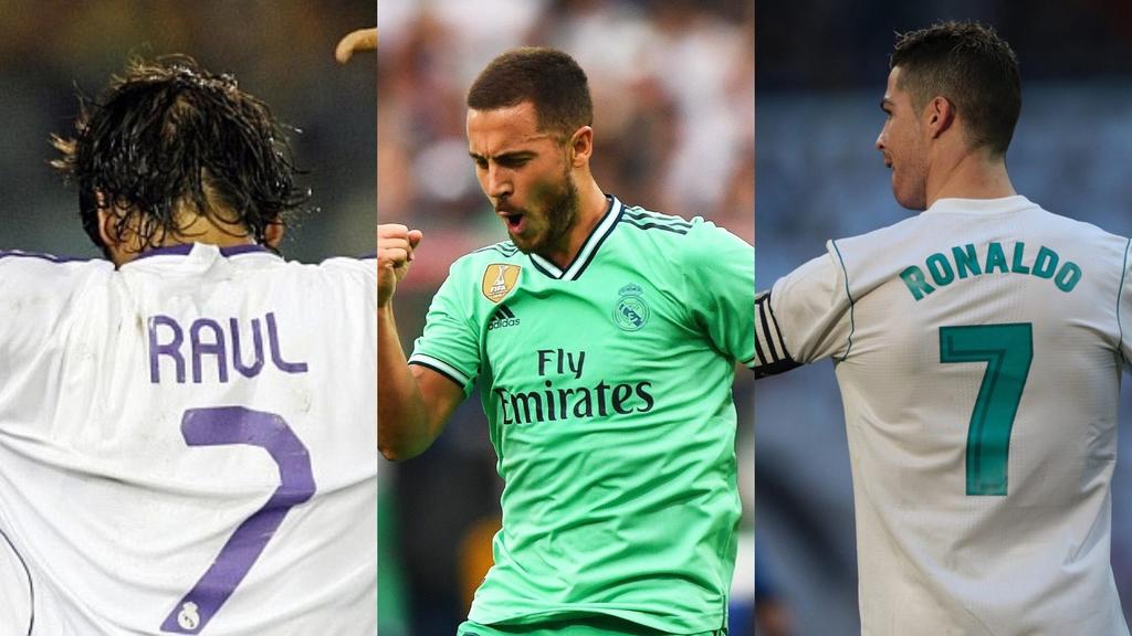 Eden Hazard portará el histórico número 7 en el Real Madrid