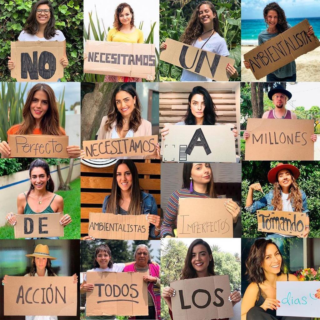 Aislinn Derbez se suma a labores para el cuidado del planeta