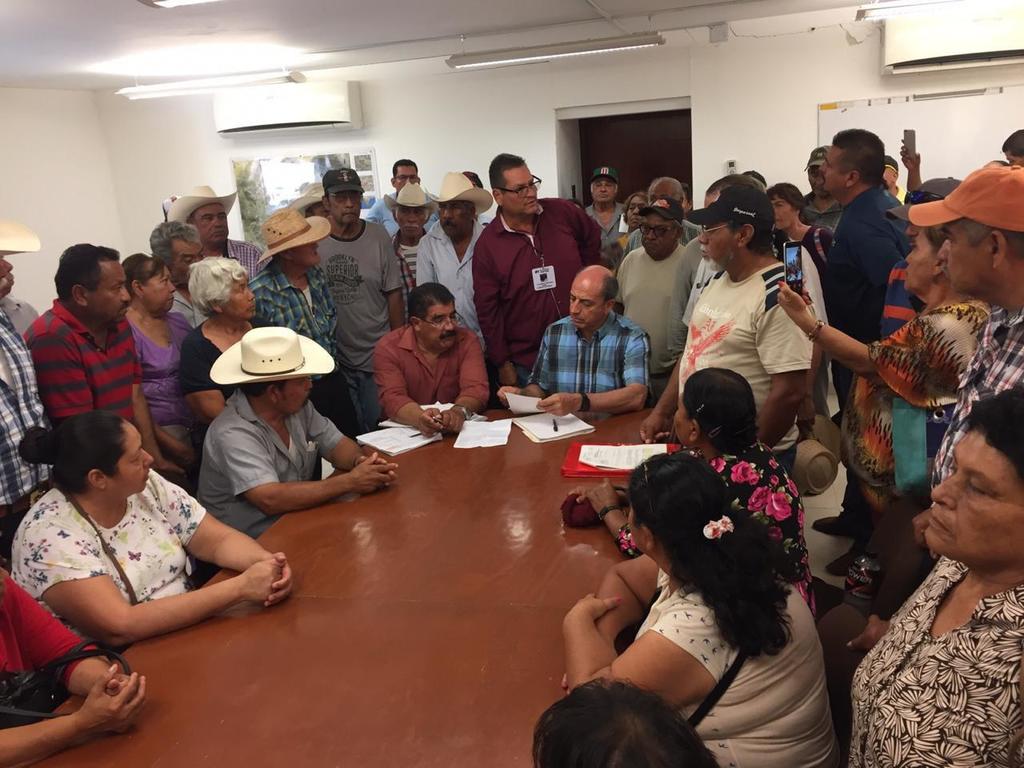 Piden campesinos a Conagua celeridad a demandas históricas
