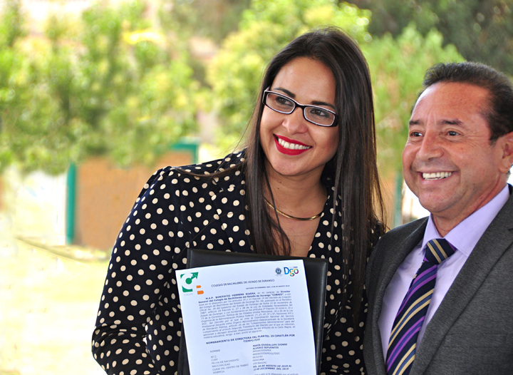 Cobaed de Canatlán y Nuevo Ideal reciben a nuevas directoras
