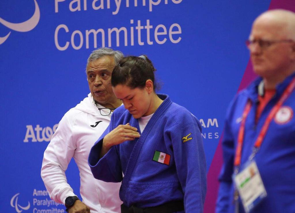 Mexicana gana oro en judo durante Parapanamericanos