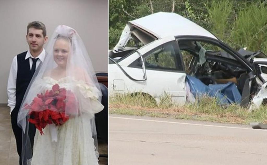 Recién casados fallecen 5 minutos tras la boda