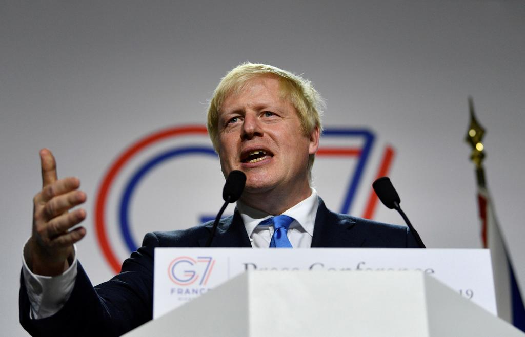 Cumbre del G7 no mejora optimismo de Johnson sobre acuerdo del 'brexit'