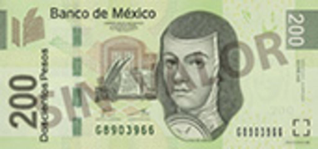 Nuevo billete de 200 saldrá en septiembre