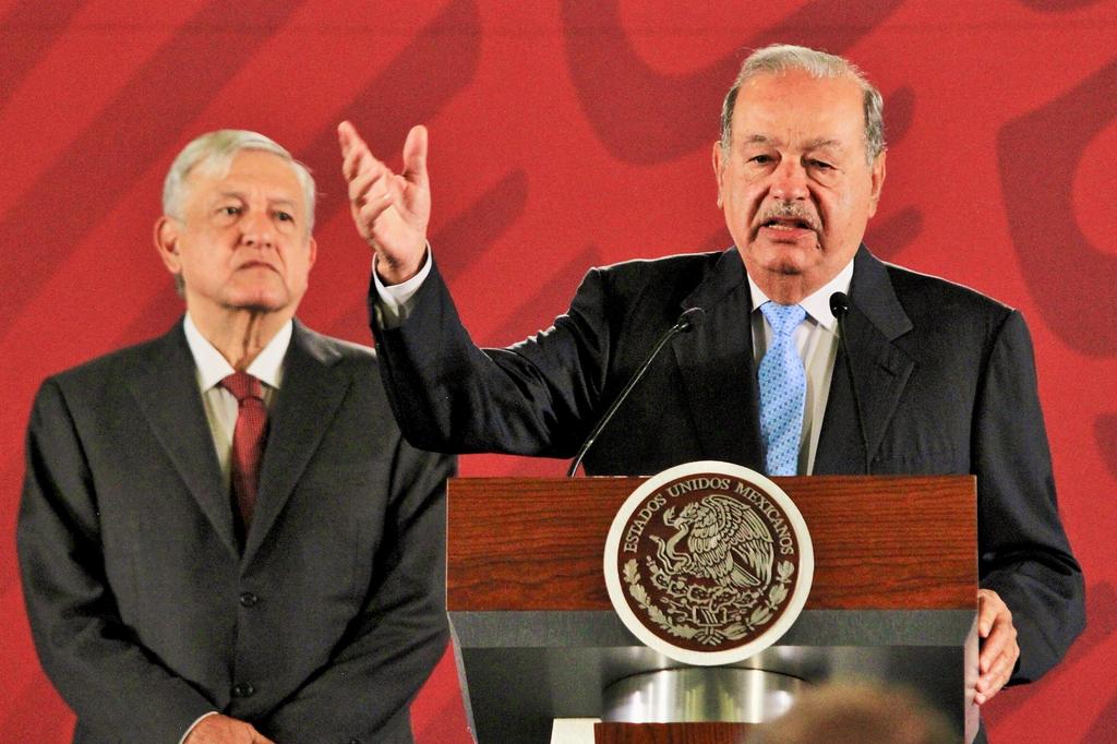 Crecimiento es intrascendente, hace falta inversión masiva: Carlos Slim