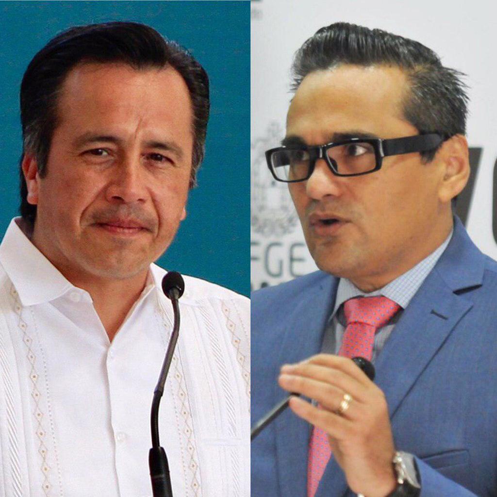 Los pleitos entre Cuitláhuac García y Jorge Winckler