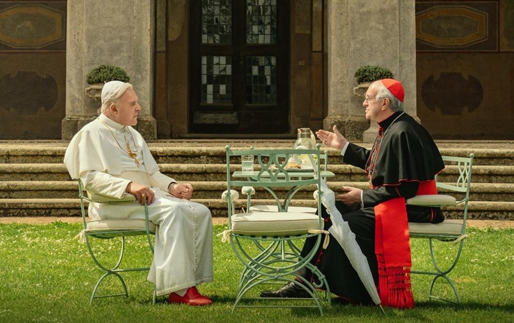 Lanzan tráiler de Los Dos Papas con Anthony Hopkins