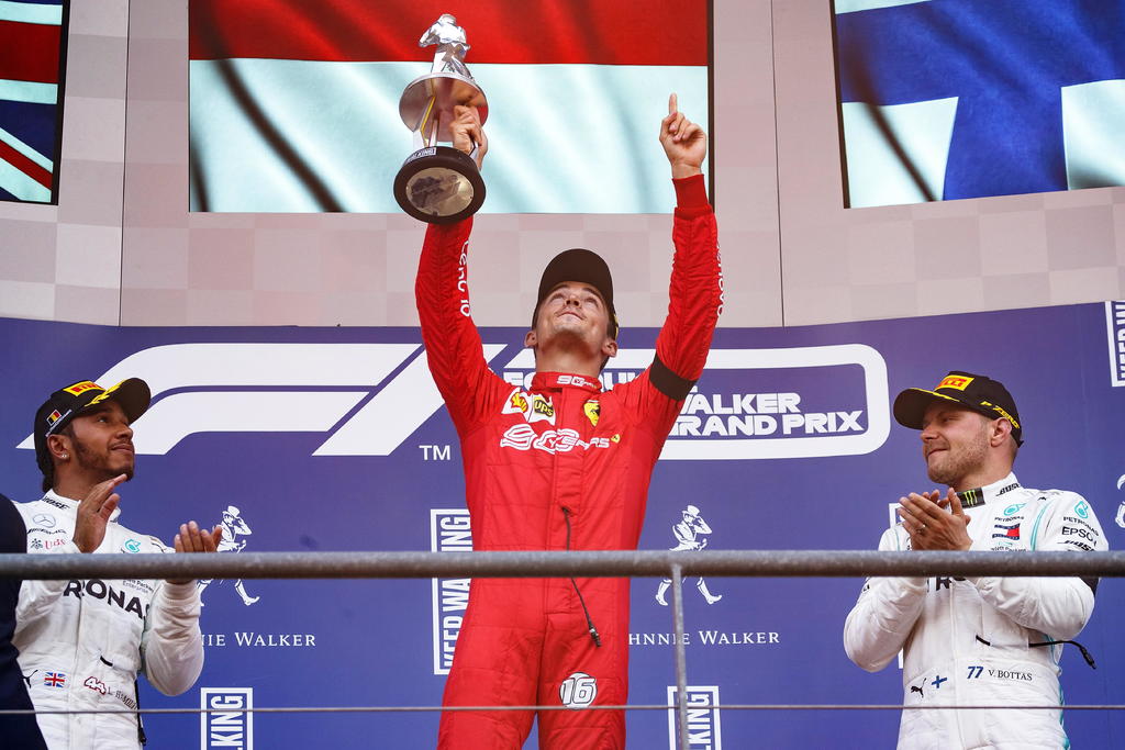 Leclerc logra en Bélgica su primer Gran Premio