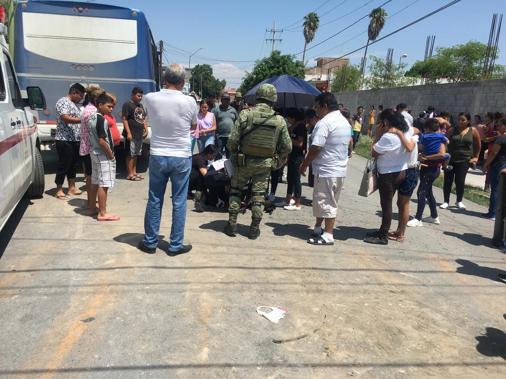 Choque entre autobuses en Gómez Palacio deja varios lesionados