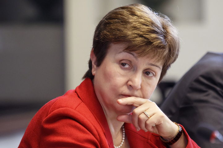 Georgieva, única candidata al FMI