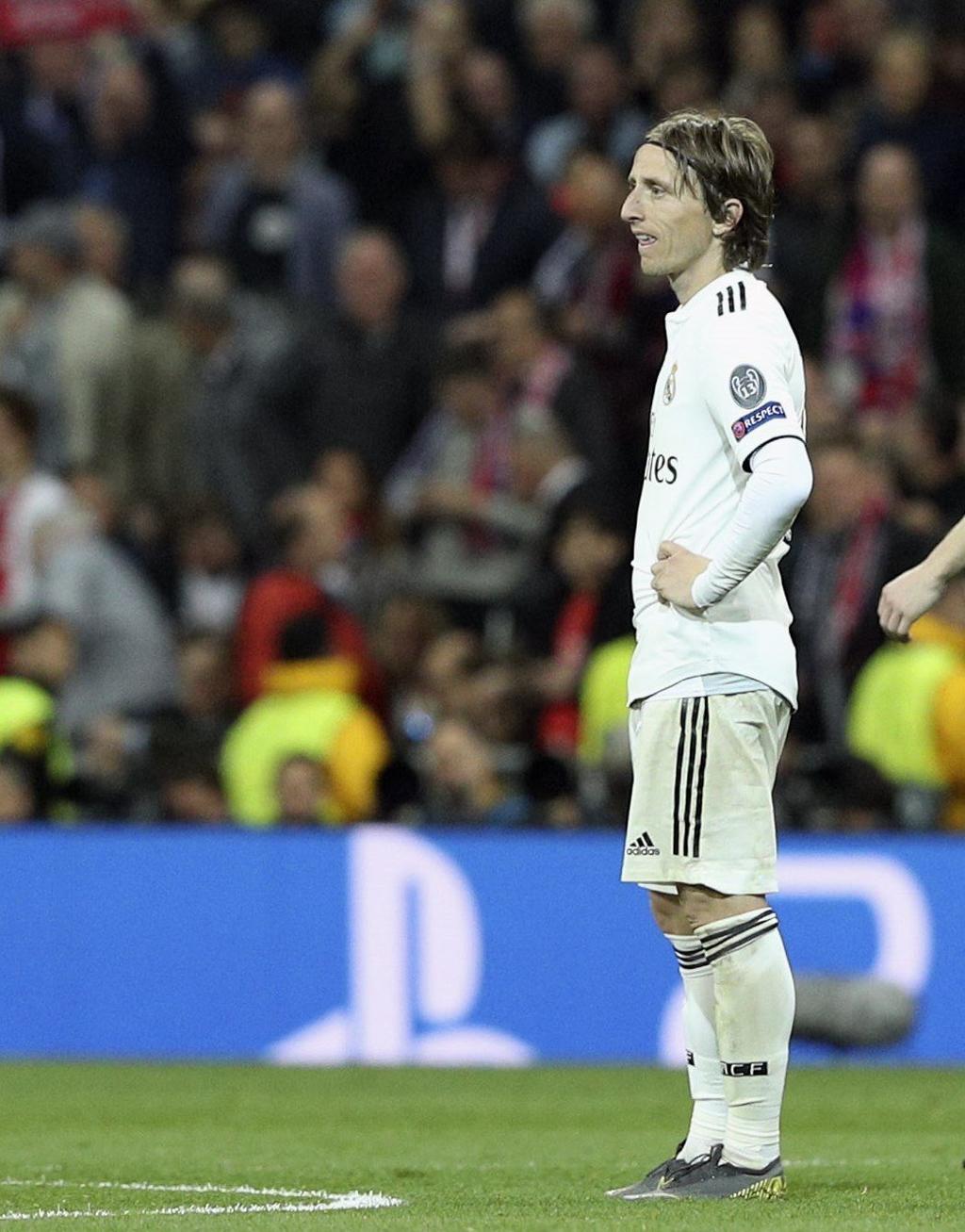 Luka Modric sufre una lesión muscular
