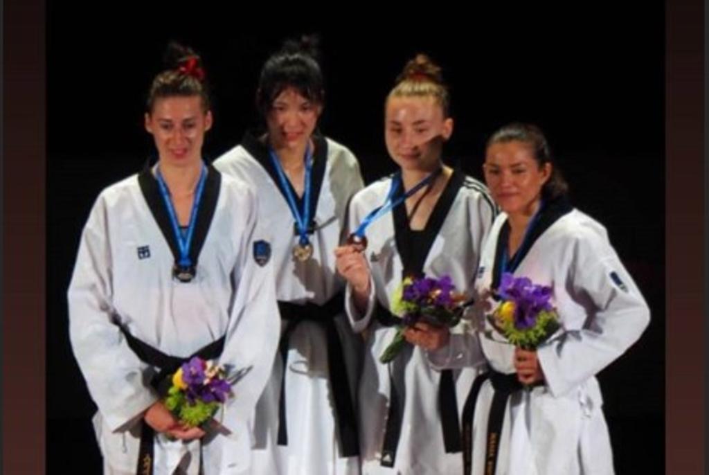 María Espinoza gana medalla de bronce en Gran Premio de Chiba