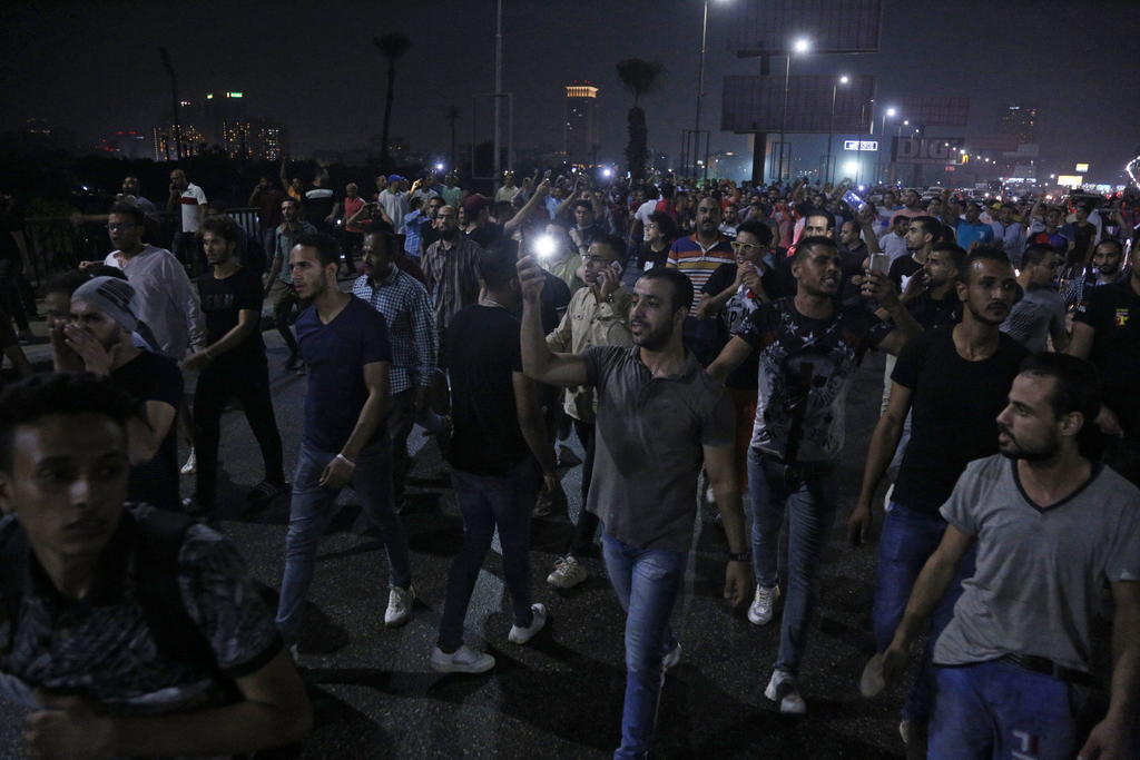 Denuncian detención de más de 250 personas por manifestaciones en Egipto