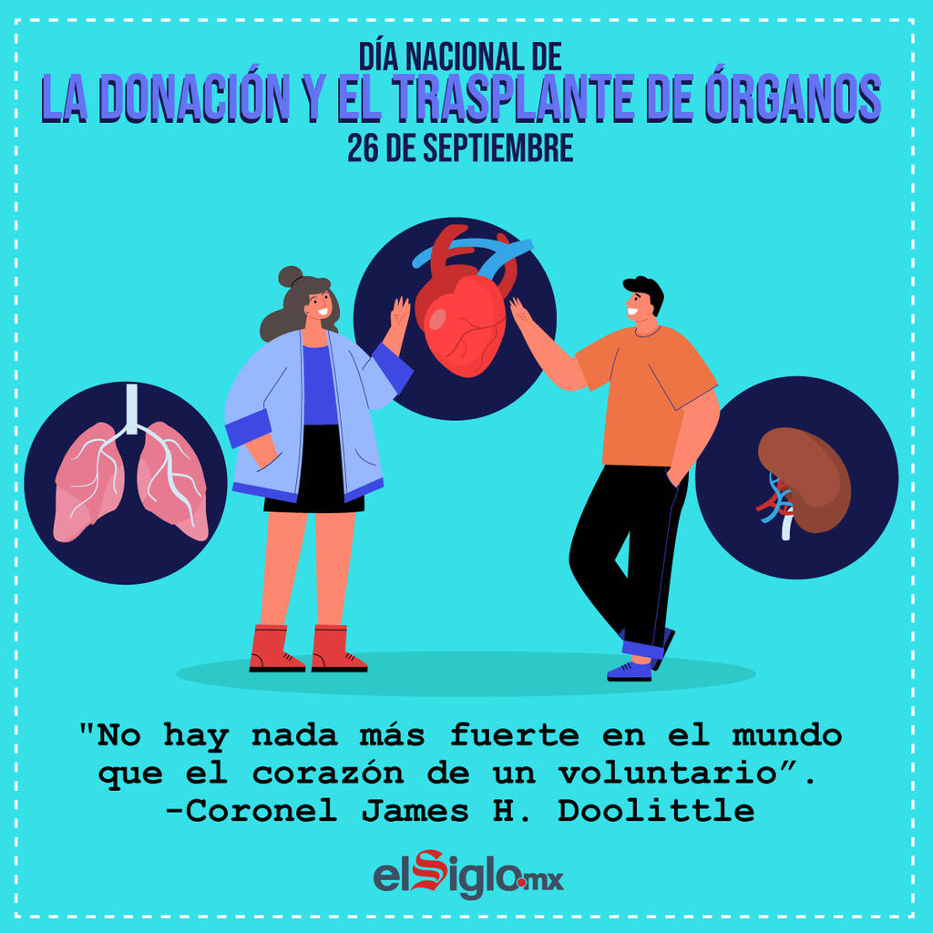 2003: Empieza a celebrarse el Día Nacional de la Donación y el Trasplante de Órganos en México