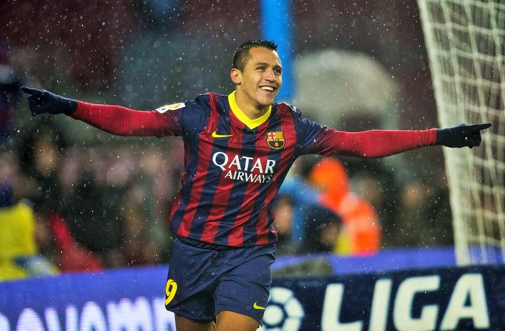 Jugar en el Barcelona fue fantástico: Alexis Sánchez