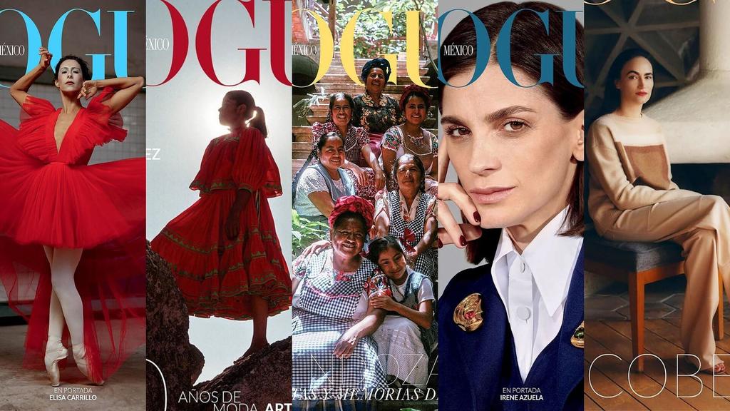 Vogue México celebra 20 años con homenaje a mujeres líderes