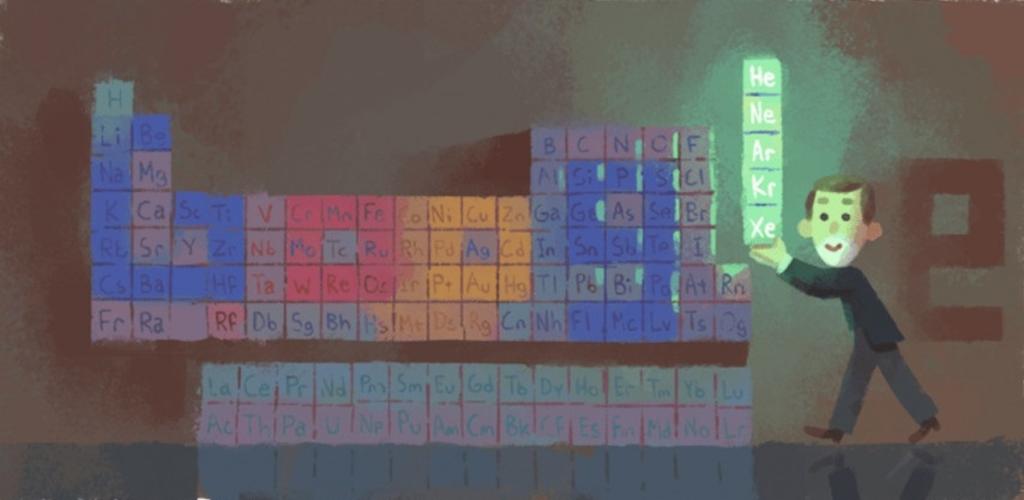 Sir William Ramsay, el químico al que Google le dedicó el doodle de hoy