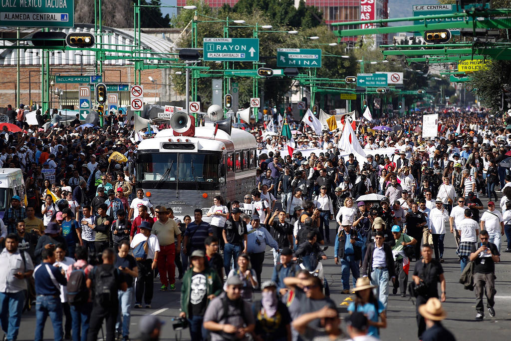 México conmemora masacre de Tlatelolco con un Centro Histórico blindado