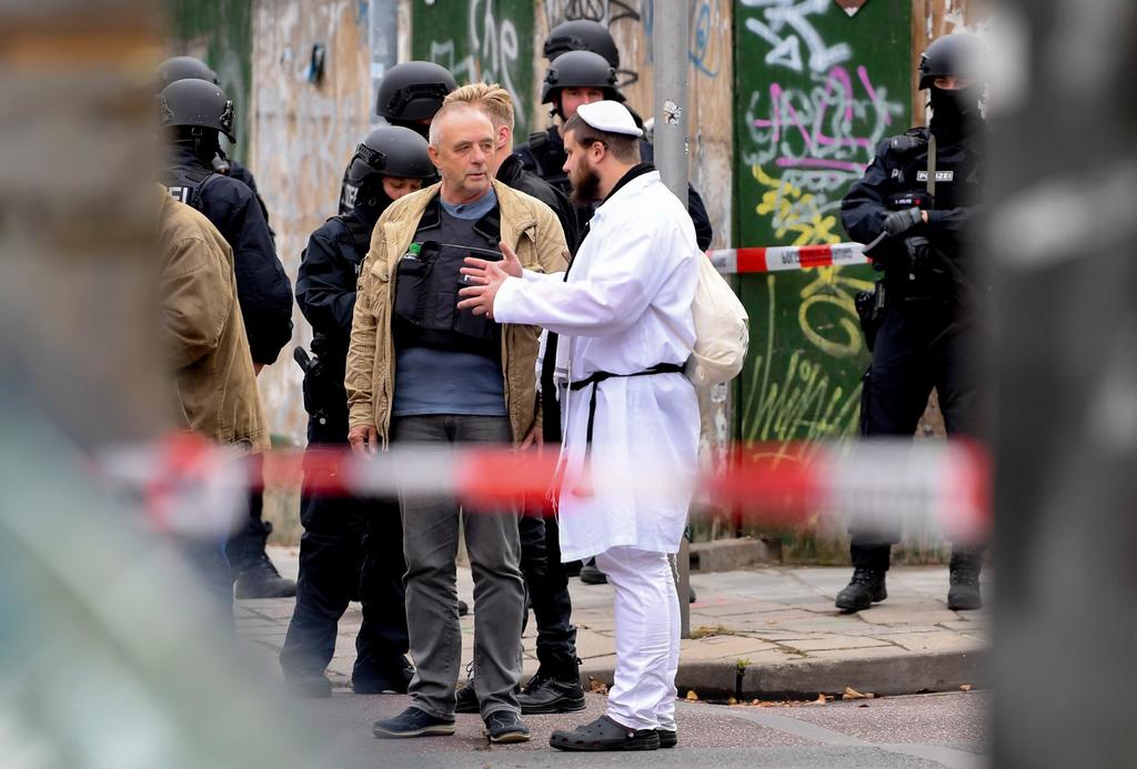 Gobierno alemán califica de 'atentado' el ataque a un sinagoga en Halle
