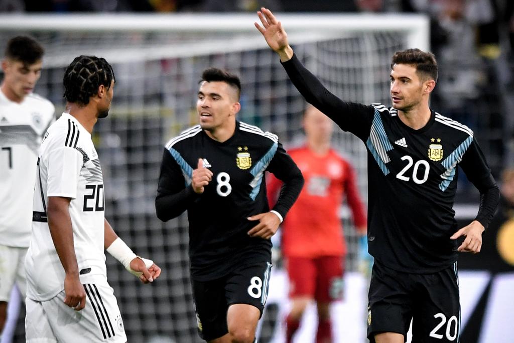 Argentina rescata el empate ante Alemania