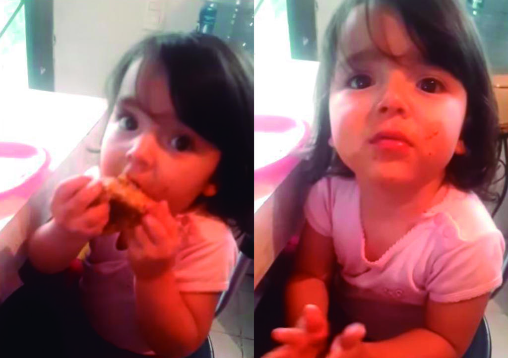 VIRAL: Niña pierde su pieza de pollo y se hace viral