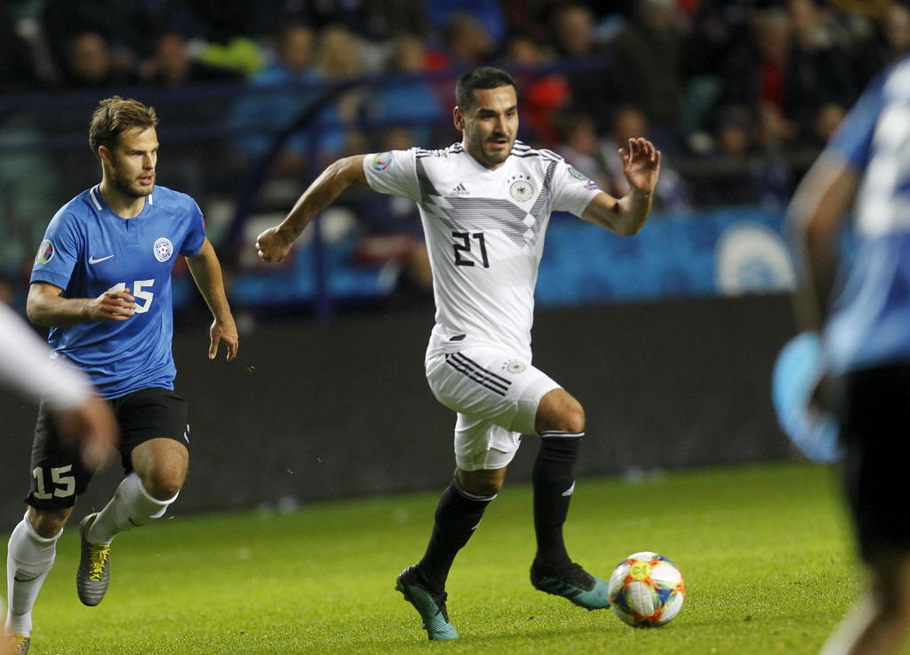 Con inferioridad numérica, Alemania vence a Estonia