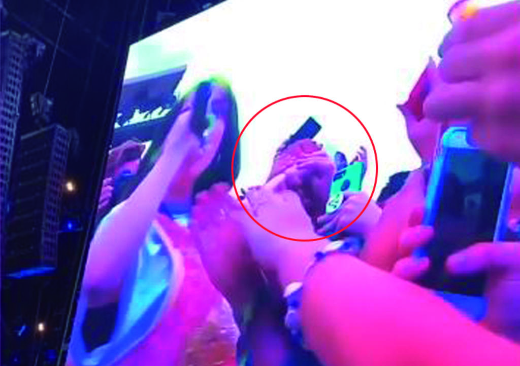 VIDEO: Roban anillo de Billie Eilish en pleno concierto