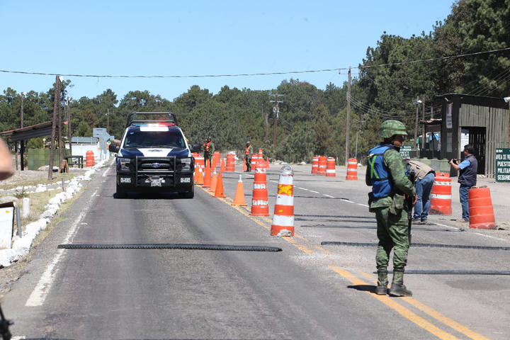 Aumenta vigilancia en Durango tras enfrentamientos en Sinaloa