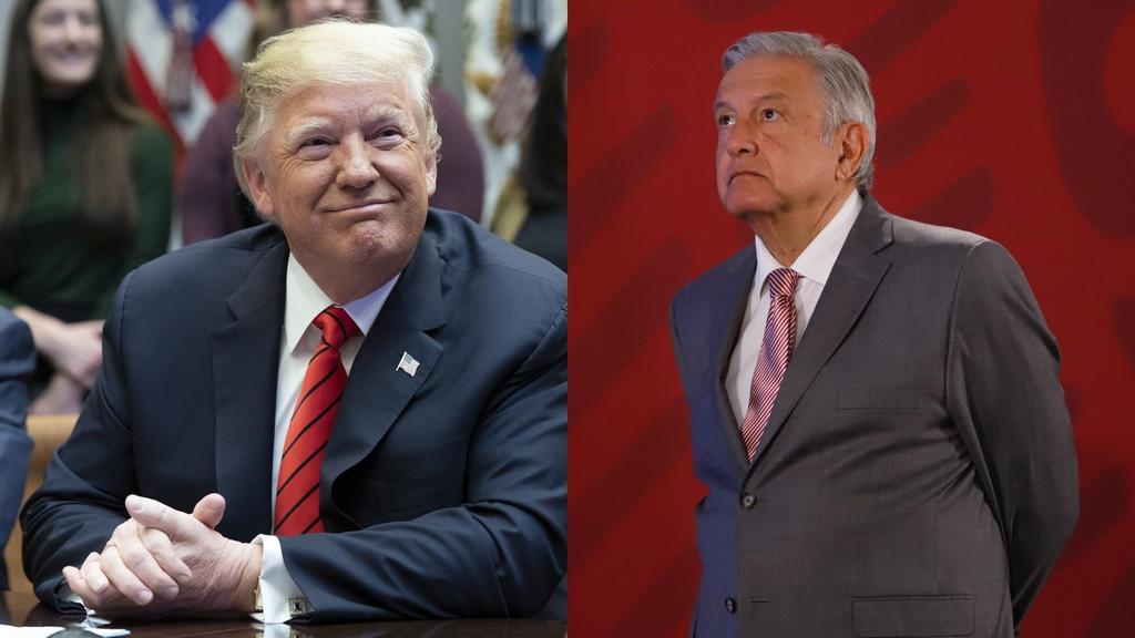 AMLO y Donald Trump acuerdan 'congelar' tráfico de armas