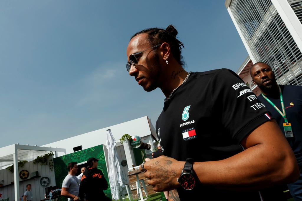 Lewis Hamilton, el más rápido en las prácticas del GP de México