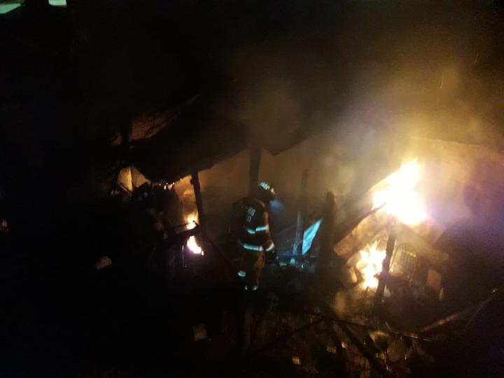 Se incendia vivienda en el Benito Juárez