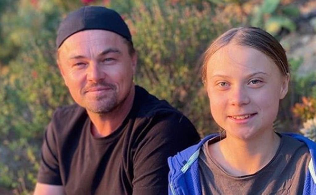 Greta Thunberg, 'líder de nuestro tiempo': Leonardo DiCaprio