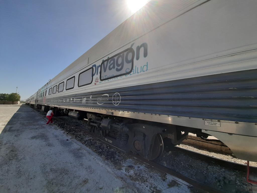 Tren de la Salud llegará con servicios de especialidad a Durango