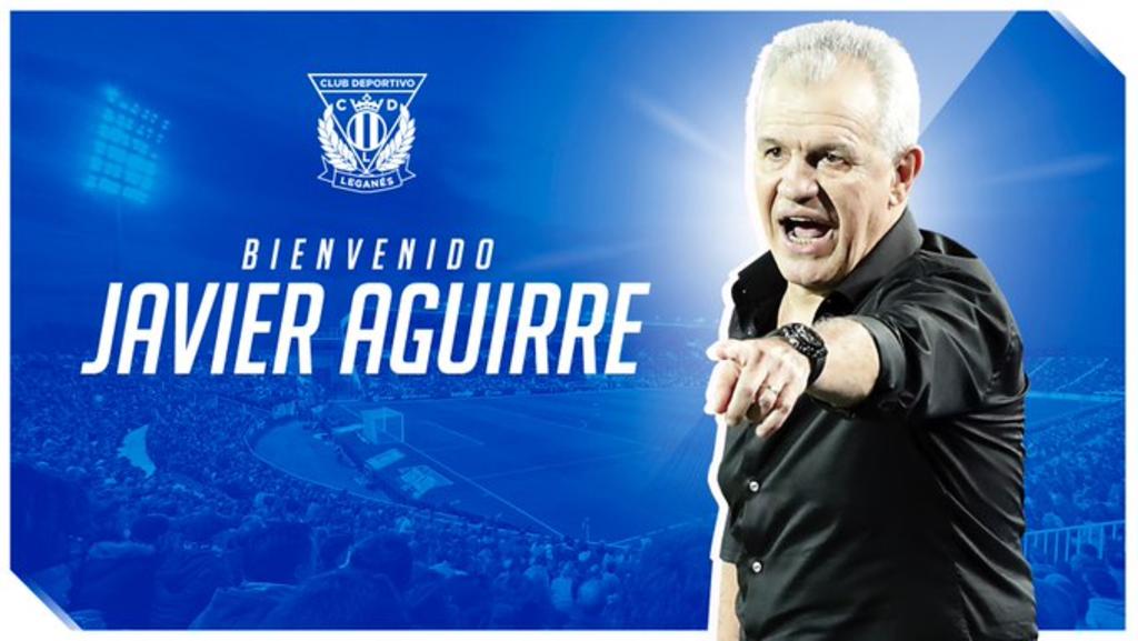 Javier Aguirre se convierte en el nuevo entrenador del Leganés