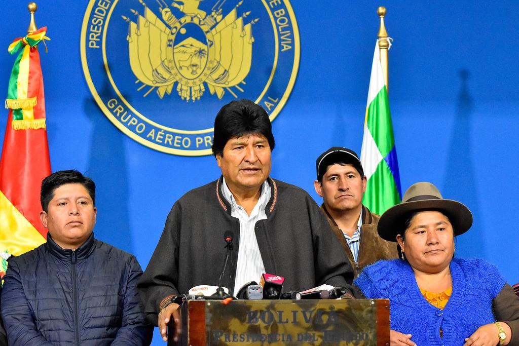 Renuncia Evo Morales al cargo como presidente de Bolivia